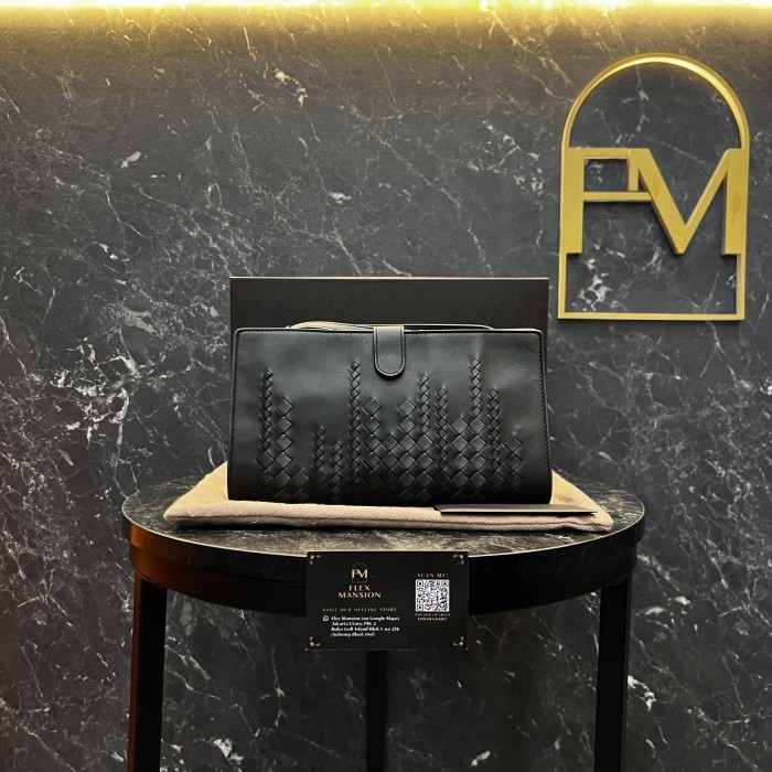Bottega Intrecciato Handling Clutch GARANSI 100% AUTHENTIC