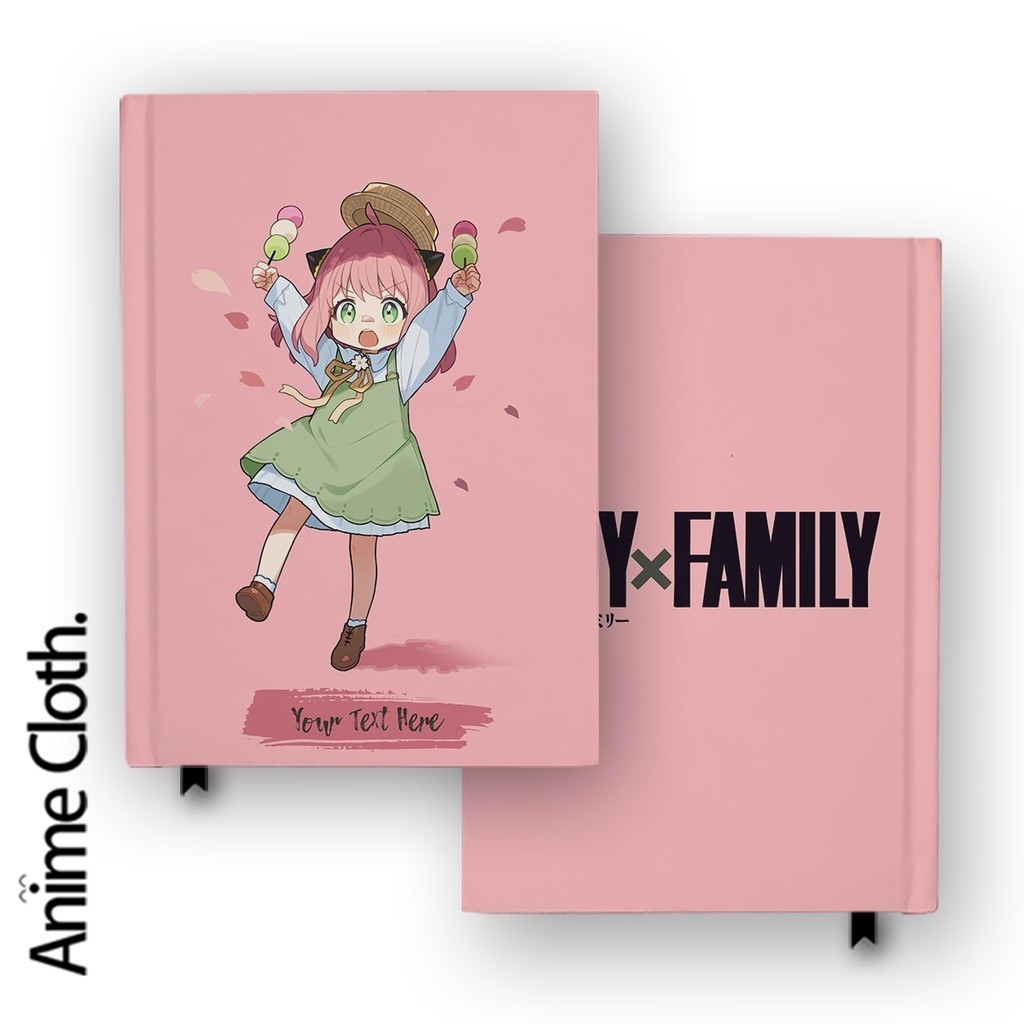 

Buku Catatan Notebook Anime Spy X Family Anya 14 Forger Cute Agenda Diary Jurnal Custom Hardcover A5 A6
