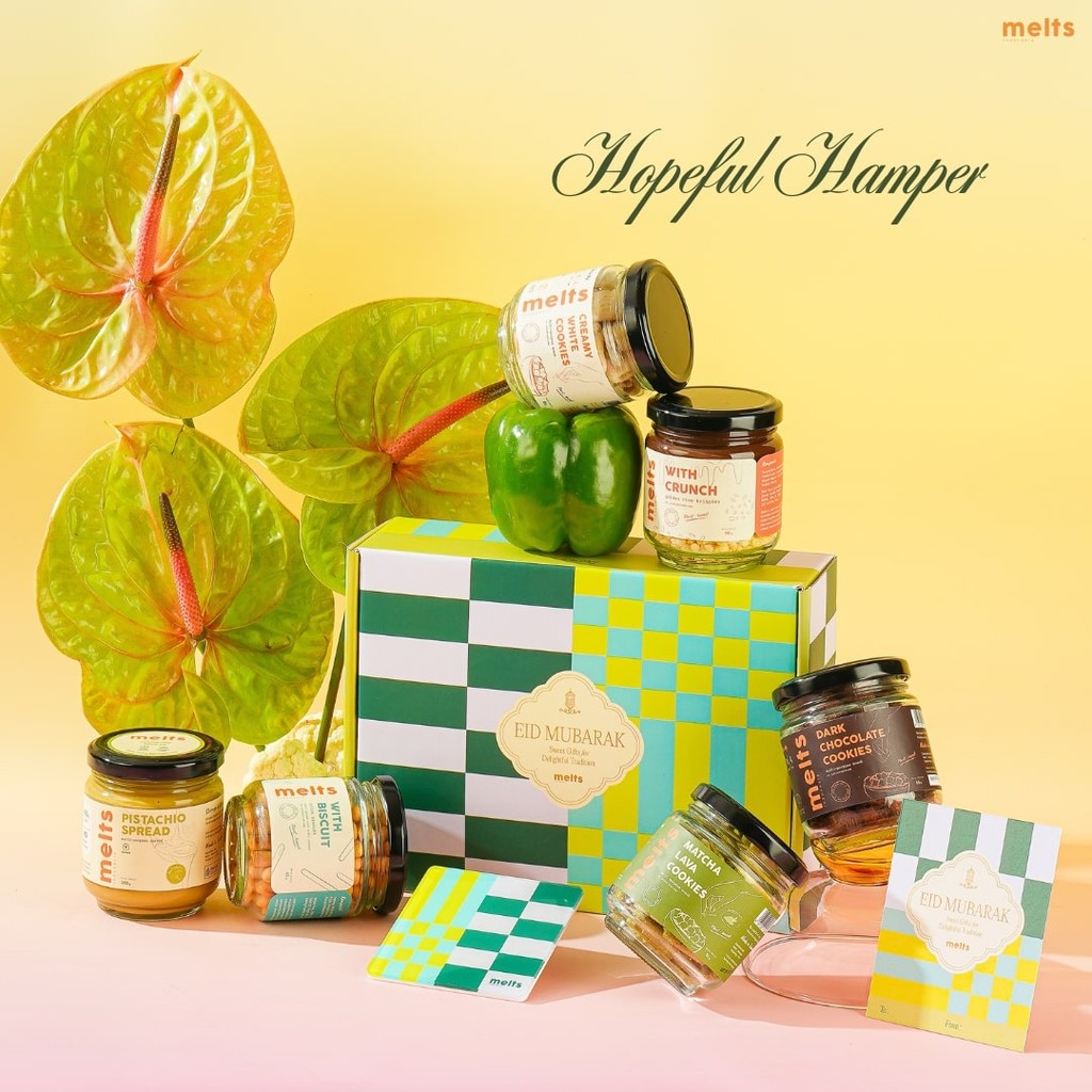 

Melts Hopeful Hampers | Hadiah Gift Set Kado Parcel Souvenir - Without Coaster