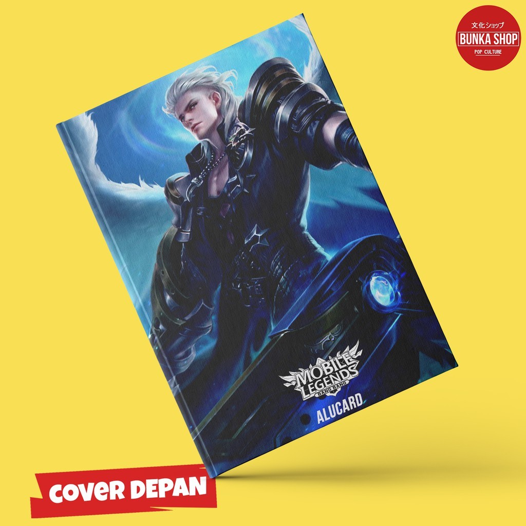 

Note Book Game Mobile Legends Alucard Hardcover A5 Buku Catatan Buku Tulis Murah