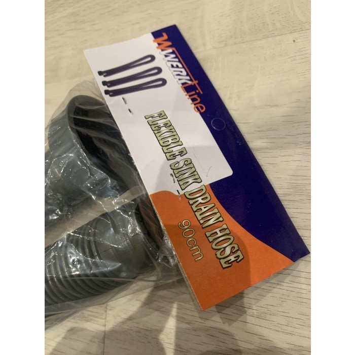 Selang Bak Cuci Piring / BCP abu-abu flexible sink hose