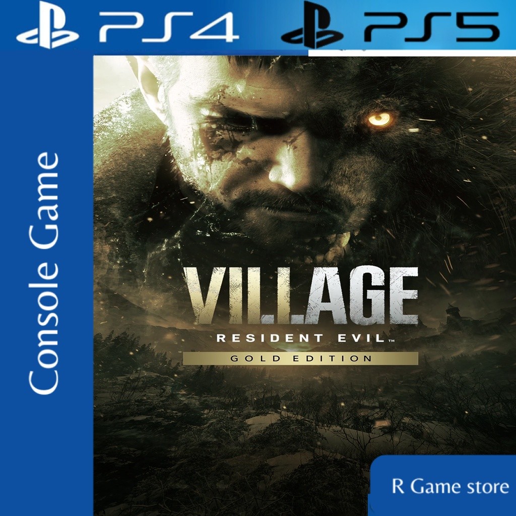 Resident Evil 8 Village Gold Edition PS4 PS5 Original Digital Game