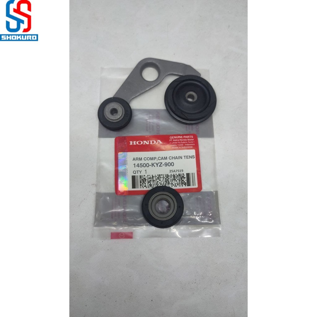 Roll Rol 1 Set Assy Arm Plat Tahanan Rantai Keteng Supra X 125 Helm In