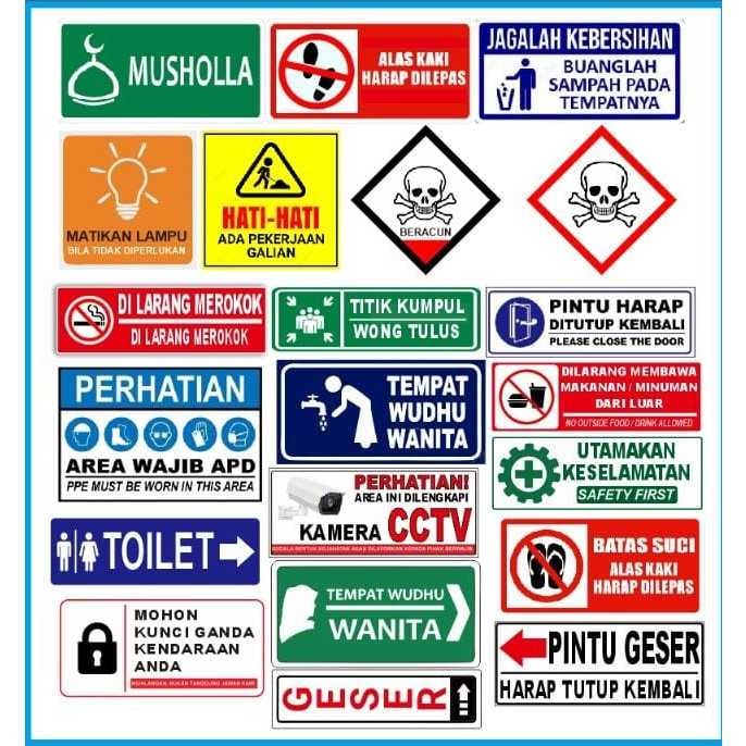 

STIKER CCTV 24 JAM sticker printing Pengaman Rumah Kantor Anti Air