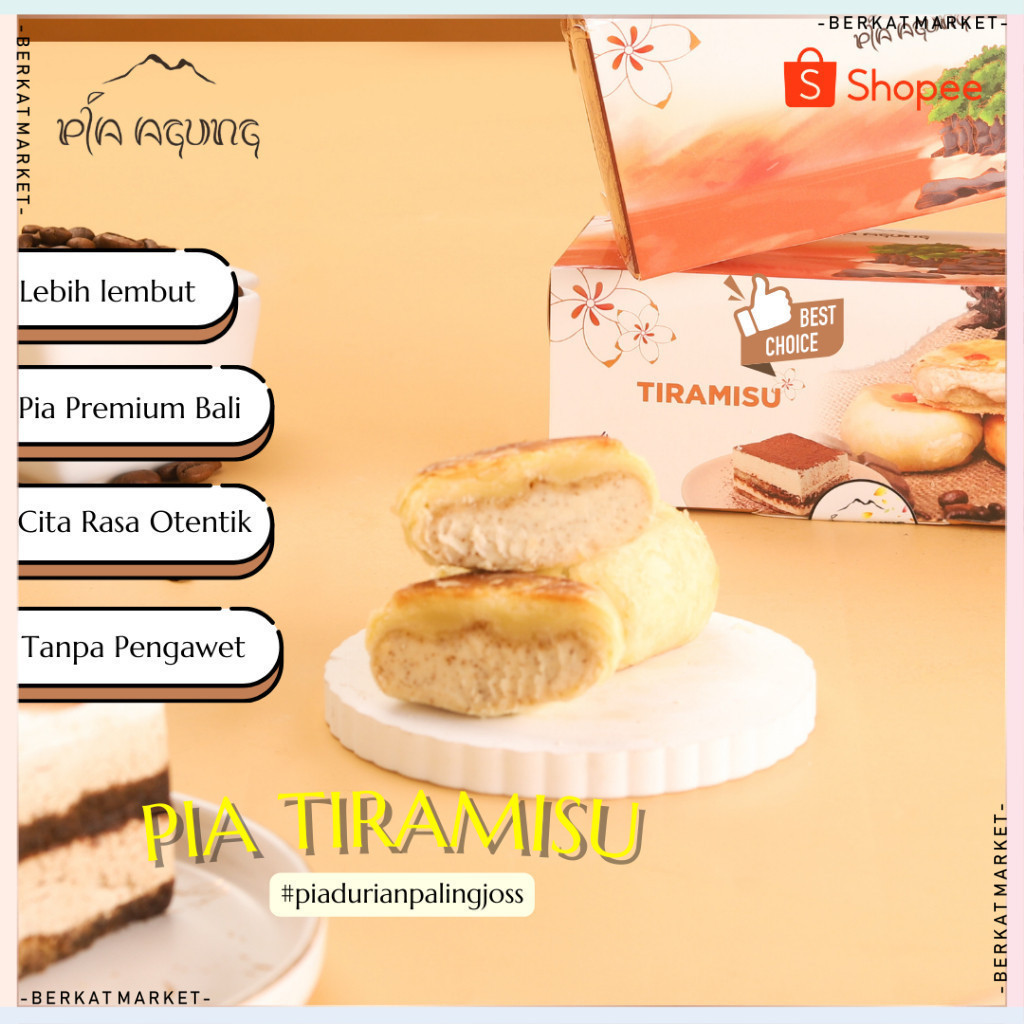 

Pia Agung Bali Tiramisu Oleh Oleh2 Khas Asli Bali Murah Official Store