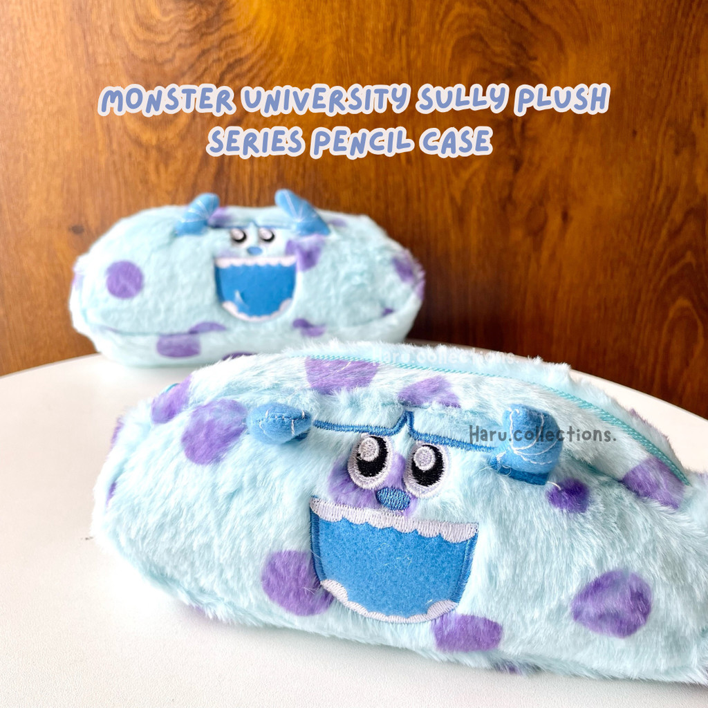

[HARU] Monster University Sully Plush Series Pencil Case Kotak Pensil Lucu Tempat Penyimpanan Kapasitas Makeup Pouch Korea Aesthetic Cosmetic