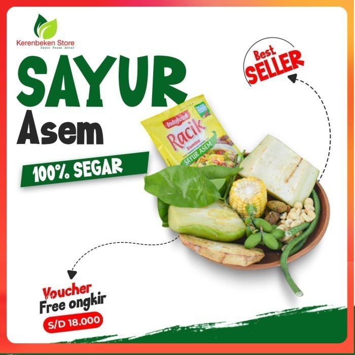 

Paket Sayur Asem - tanpa bmbu racik