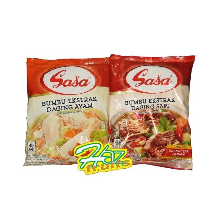 

Sasa Kaldu Pelezat Rasa Daging Ayam & Sapi 1 Kg