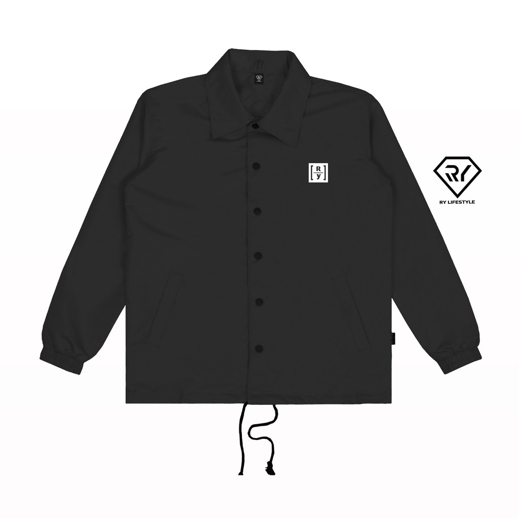 [BEST DEALS] Ry Lifestyle - Jaket Coach Ry Lifestyle Box Putih Jaket Parasut Unisex