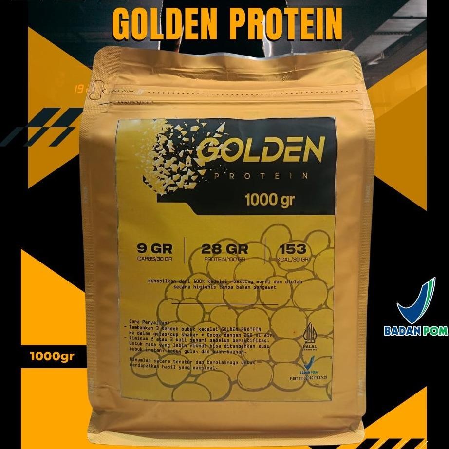 

protein bubuk Kedelai sumber protein golden protein 1kg kacang kedelai pilihan Powder