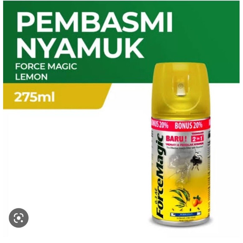 FORCE MAGIC PEMBASMI NYAMUK SEMPROT 275ML / 400ML - FDY