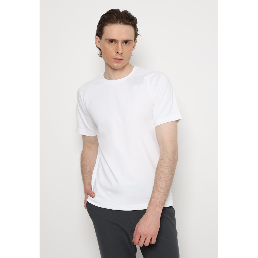 Jobb Colero Kaos Pria Slim Fit Dark Putih