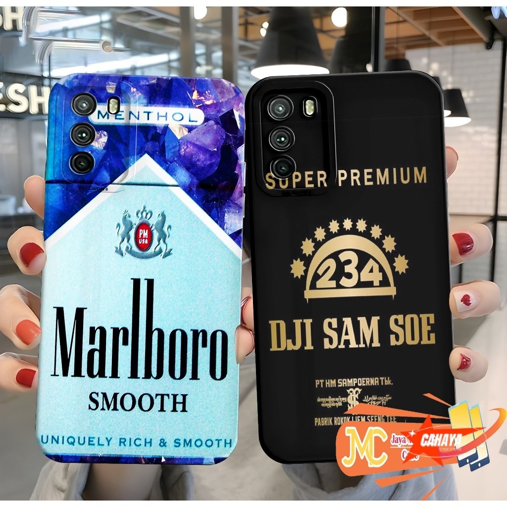 Softcase Oppo a16 a16s a54s a15 a15s a16k a16e Motif Rokok - Case Murah - Case Kekinian - Case All T