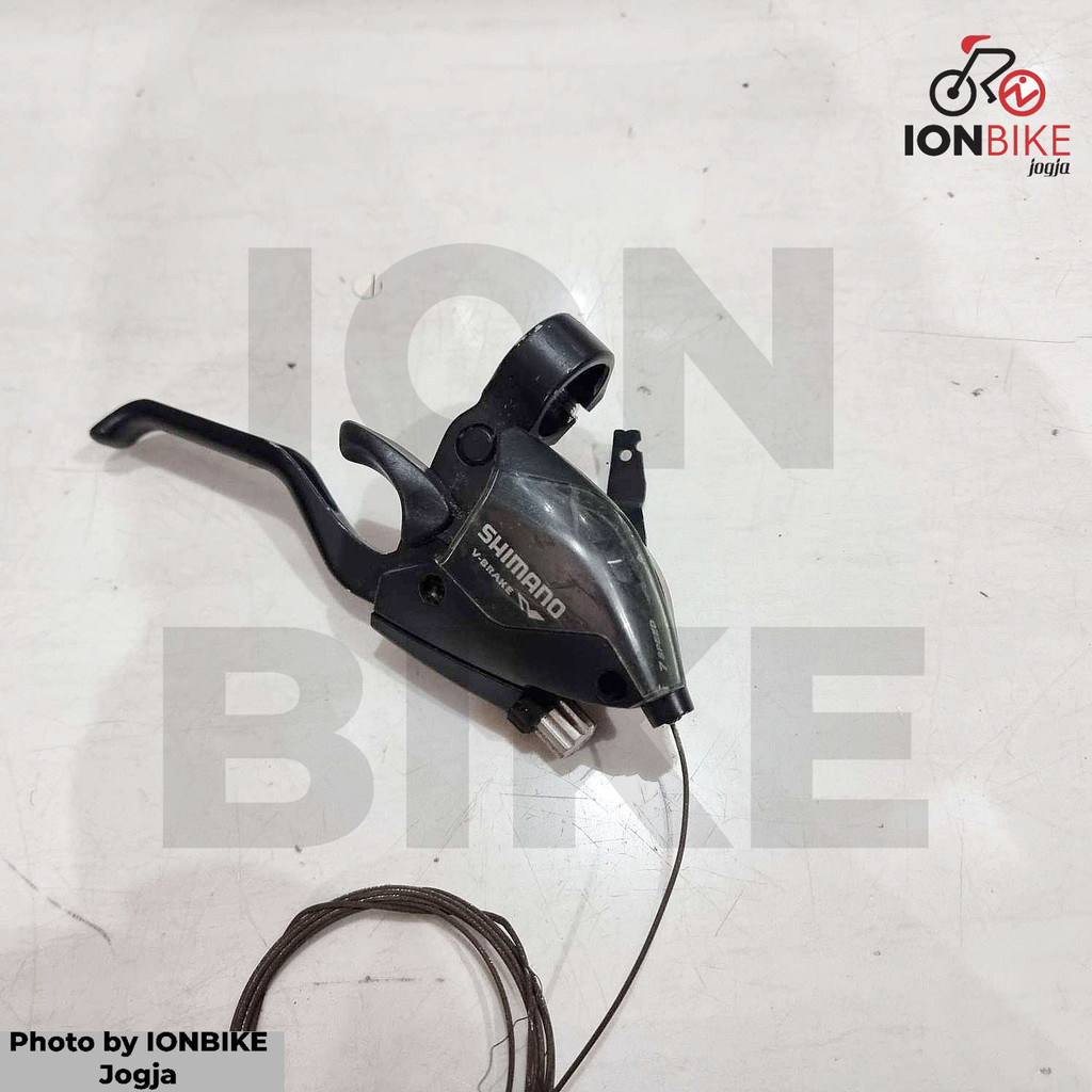 BARANG COPOTAN - Shifter Kanan Shimano STEF51 7 Speed Kode TBP1550 Fungsi Normal Minus Tuas Pecah Be
