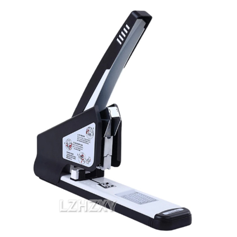 

Industrial Stapler Heavy Duty Stapler Long Handle Easy to Load Feeding Paper Depth Adjustable 10-60mm for Office School