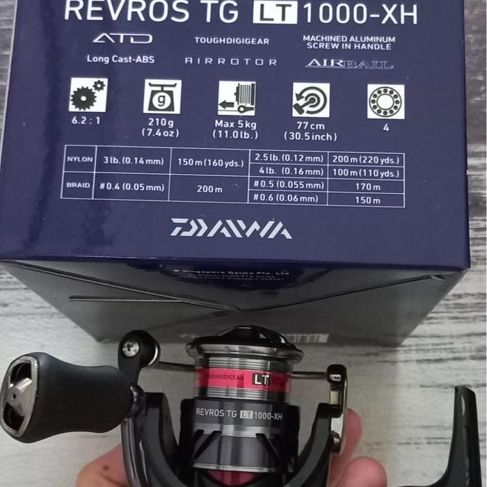 NEW DAIWA Reel Daiwa REVROS LT TG Spinning Reel Power Handle Salt water LT concept Jig - Revros LT T