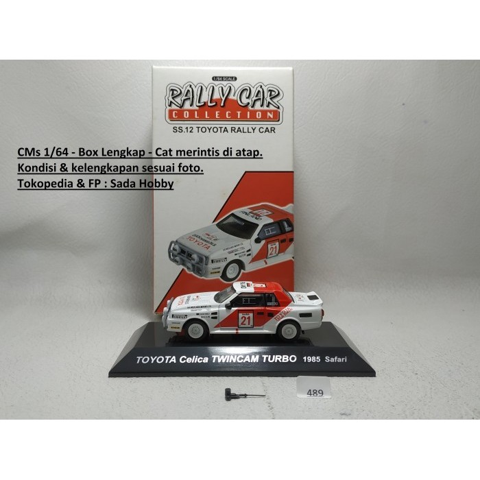 CMS 1/64 Toyota Celica Twincam Turbo Rally Safari