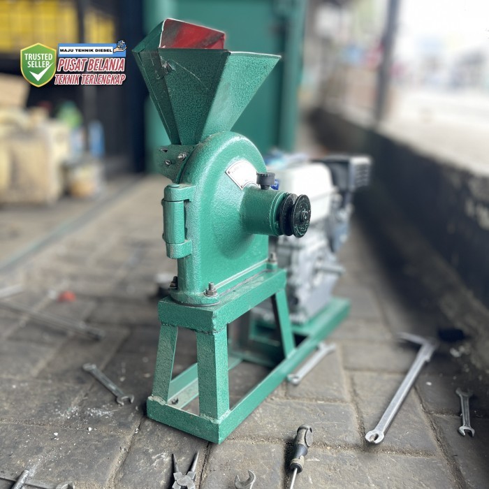 Mesin Giling Tepung FFC15 mahkota + Mesin Penggerak - TANPA MESIN