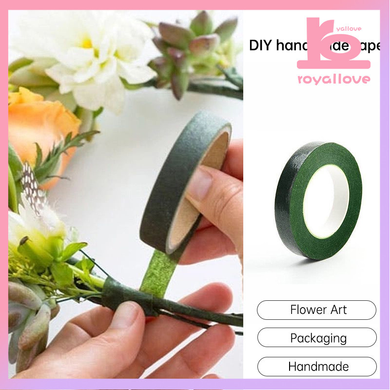 

COD Pita Buatan Tangan DIY Pita Seni Bunga Pita Hijau Bahan Kemasan Bunga Buatan Tangan