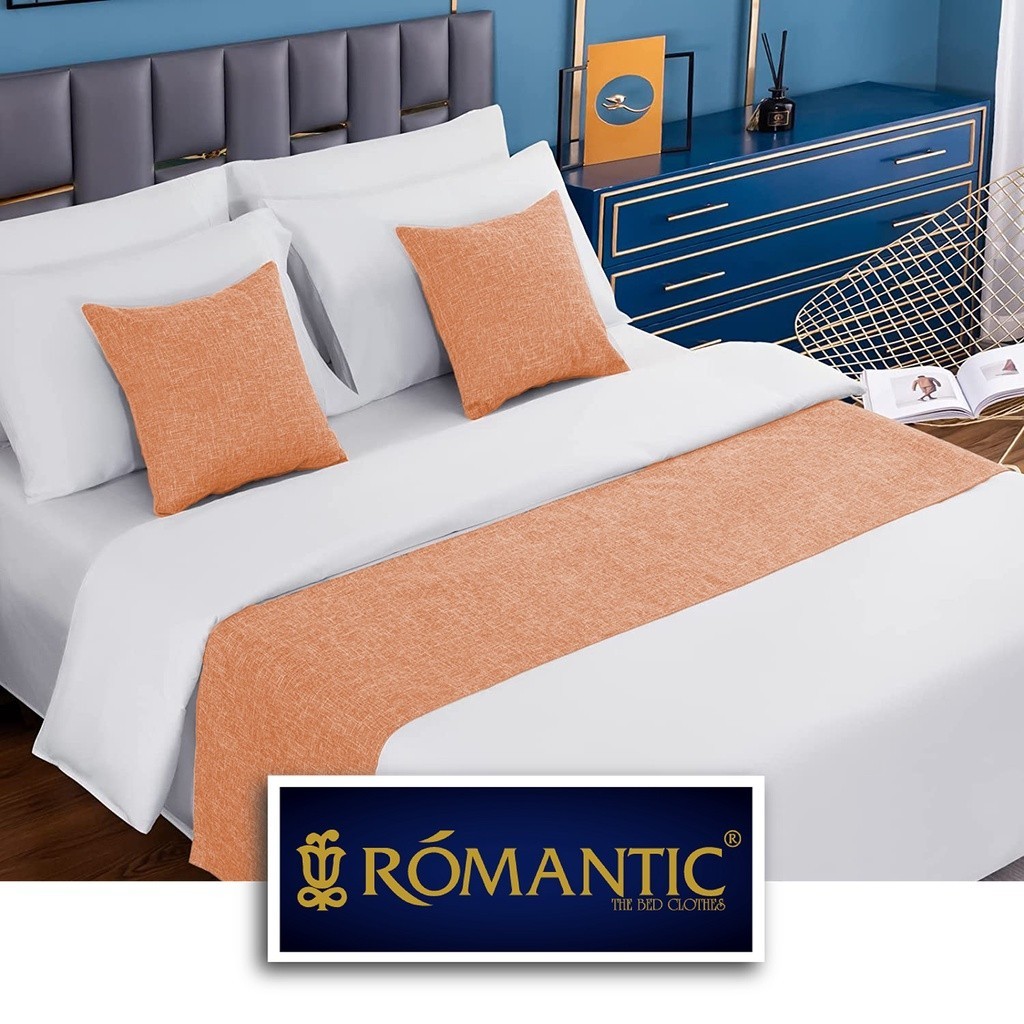 Bed Runner / Selendang kasur Cooper by ROMANTIC standard Hotel minimalis