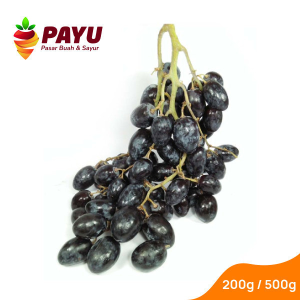 

Anggur Hitam Autumn Royal Aust [200g / 500g]