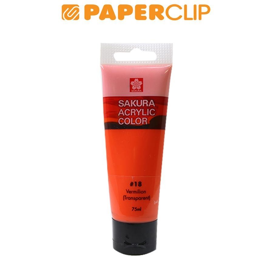 

ACRYLIC SAKURA 75ML XAC75-18 VERMILION