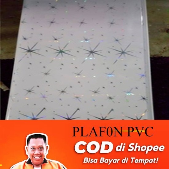 distributor plafon pvc  contoh plafon pvc  plafon pvc gold  plafon pvc 3x3