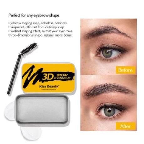 KISS BEAUTY BROW 3D STYLING 3D/Eyebrow soap MUA