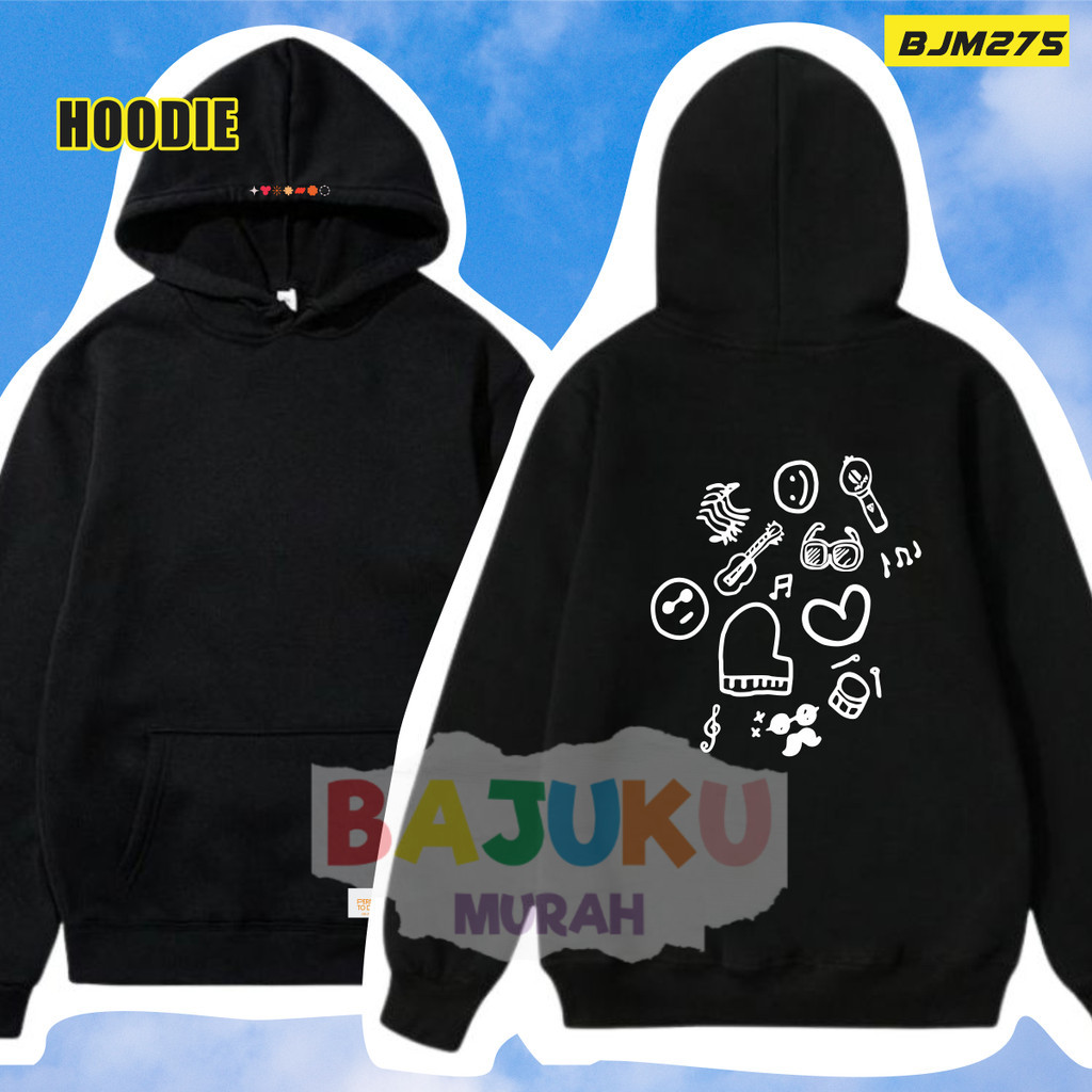 BJM275 SWEATER HOODIE KPOP PTD PERMISSION TO DANCE SEOUL JK JIMIN TAEHYUNG SUGA