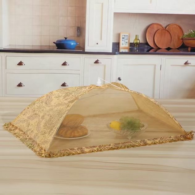 Tudung Saji Tarik - Cover Saji Rangka Tahan Panas ukuran Besar Lucu - Modern