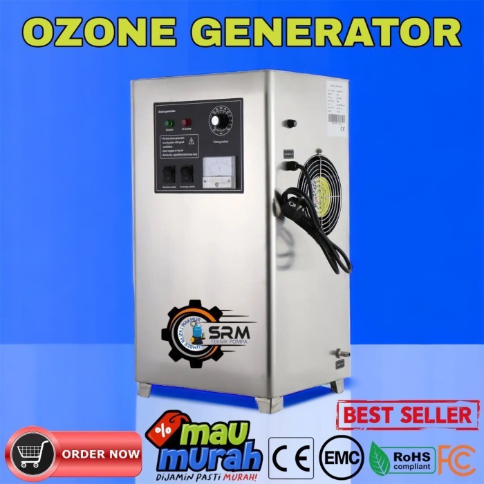 Ozone Generator Sterilizer O3 / Ozonizer Aquasuper Machine 3 gram/h