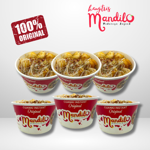 

Mandilo Bundling 6 Pcs - Cuanki Instant | Rasa Original | Cuanki Siap Saji