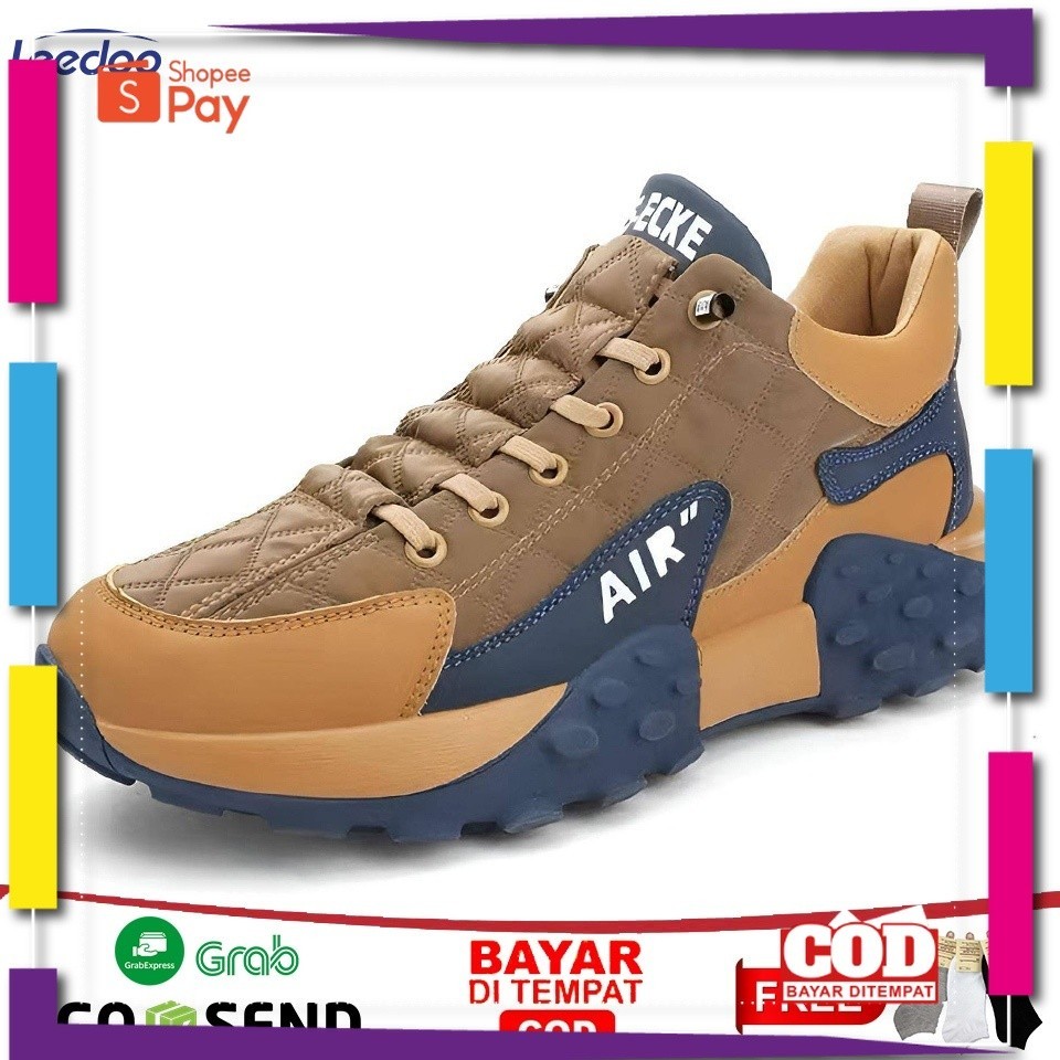 UKURAN SIZE 37 38 39 40 41 42 43 44 45 / Leedoo Sepatu Safety Pria Sneakers Casual Olahraga Pria Sep
