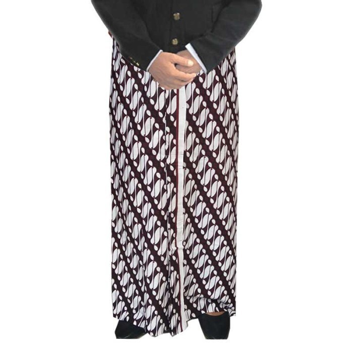 promo ✨ -Jarik Wiru Instan Pria Untuk Setelan Surjan Atau Beskap - PARANG KECIL