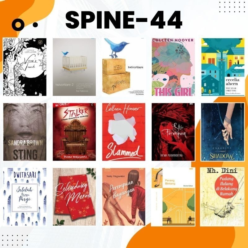 

Paket Lengkap Bacaan Novel Romansa,horor,petualangan,dan motivasi kehidupan seri A