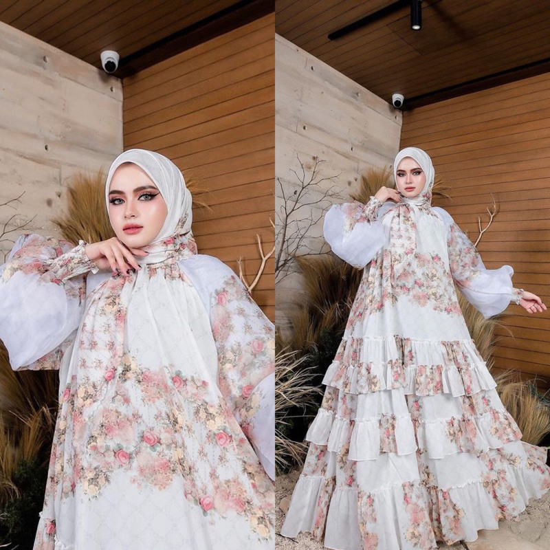 GAMIS KARTIKA PUTRI SET HIJAB JUMBO KODE 6221 ORI BY SHELLASAUKIA