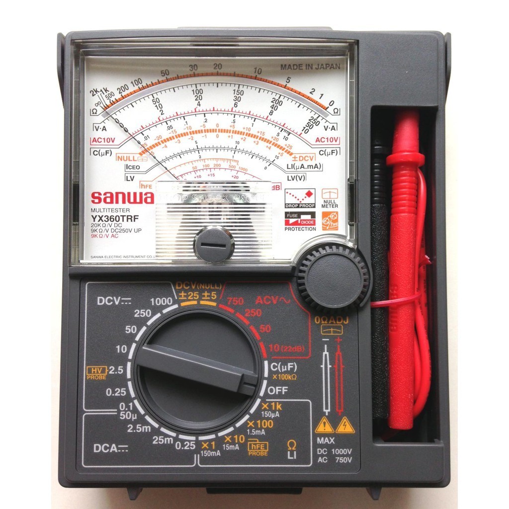 MULTIMETER ANALOG SANWA YX-360TRF ASLI