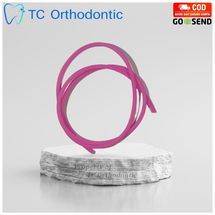 Karet Thailand Untuk Behel Gigi Warna Violet / Karet Behel Gigi Thailand