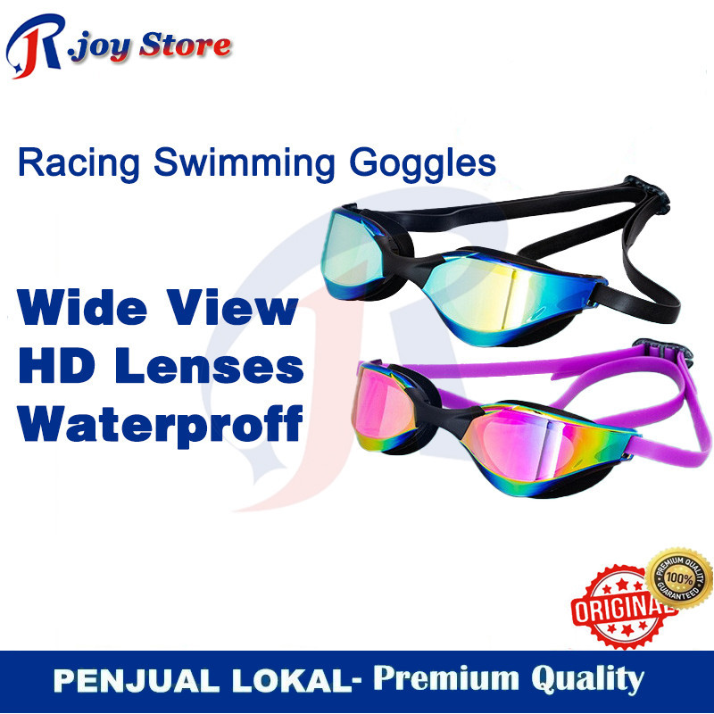Preffered Kacamata Renang Dewasa/Kacamata Renang/Kacamata Renang Balap Dewasa Lapisan Elektroplating