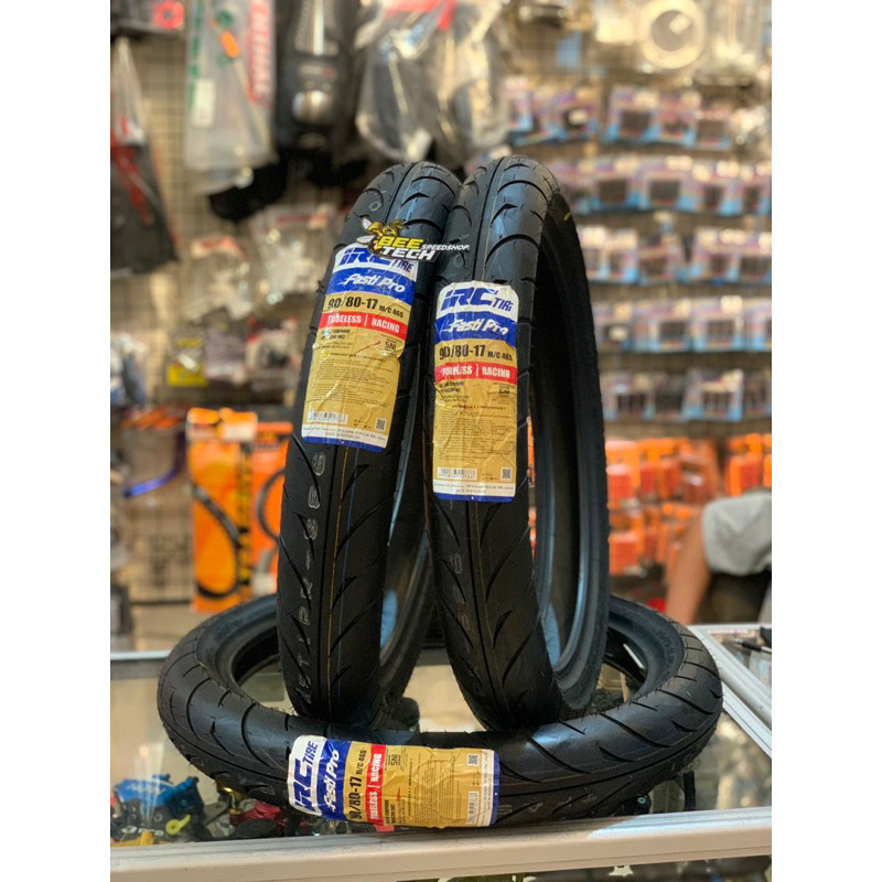 BAN COMPOUND IRC FASTI PRO RING 14/17 UKURAN 90/80, 110/70 ORIGINAL IRC