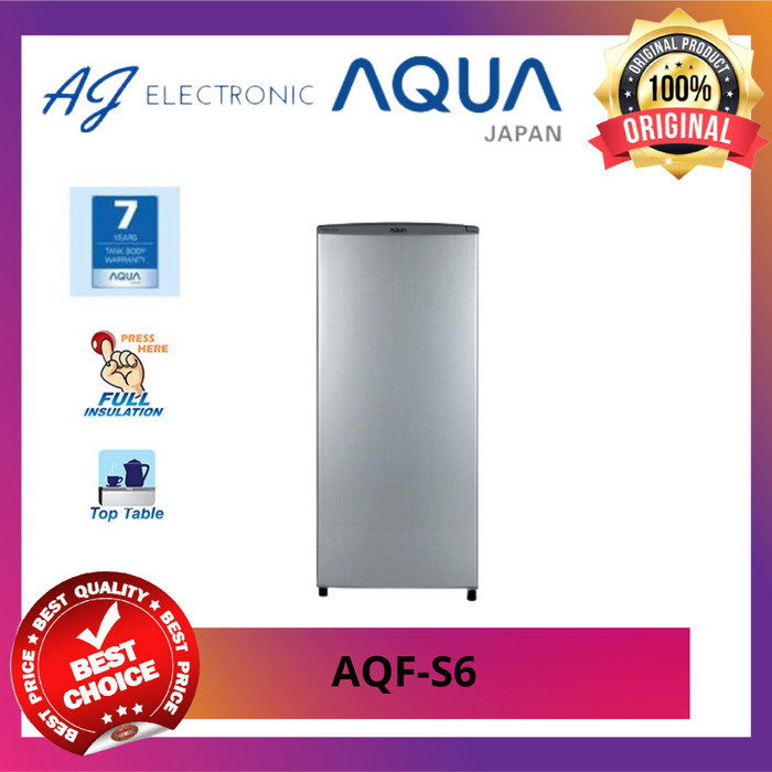 FREEZER AQUA AQF-S6 / AQFS6 , Freezer 6 Rak 167 LITER