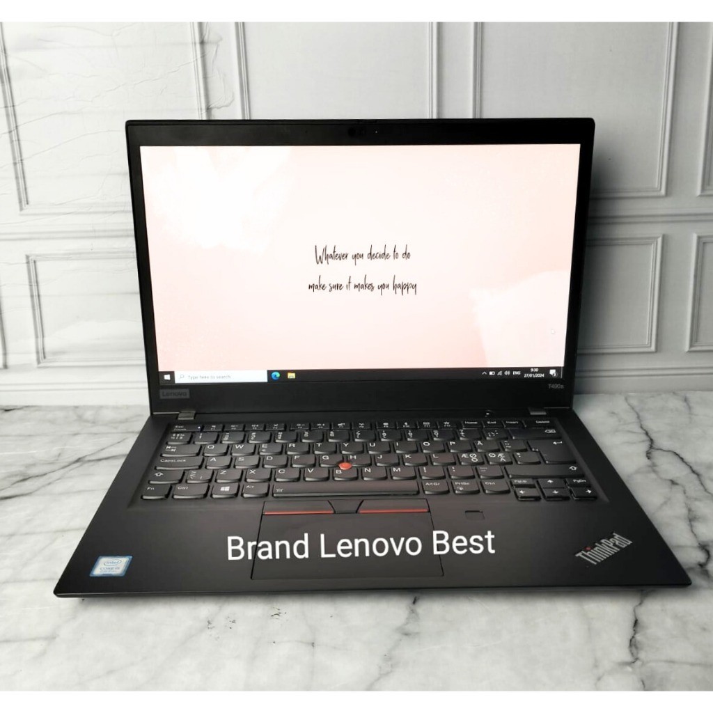 Laptop Lenovo Thinkpad Seri T490 T490S Touchscreen Core i7/i5 GEN 8 Layar 14 Inch Murah dan Bergaransi