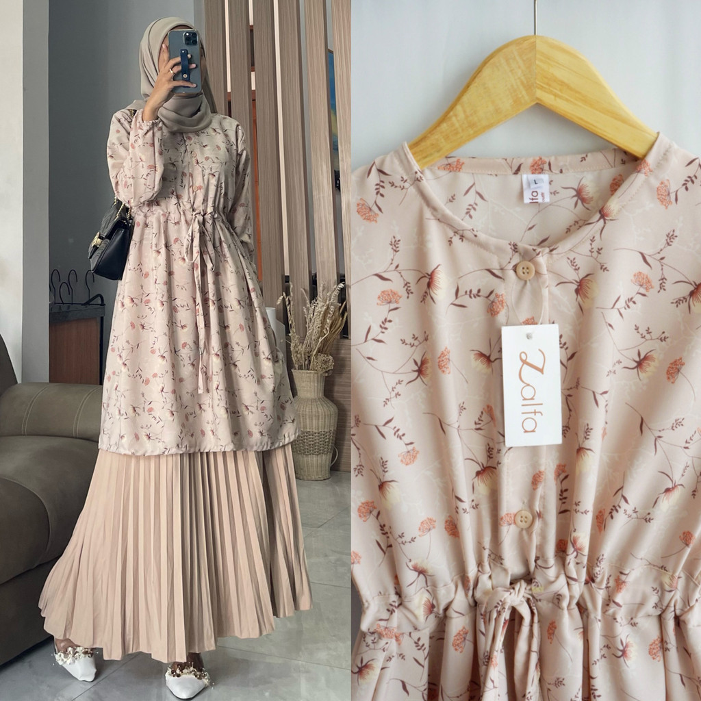 EDELWEIS tunik by ZALFA OUTFIT terbaru