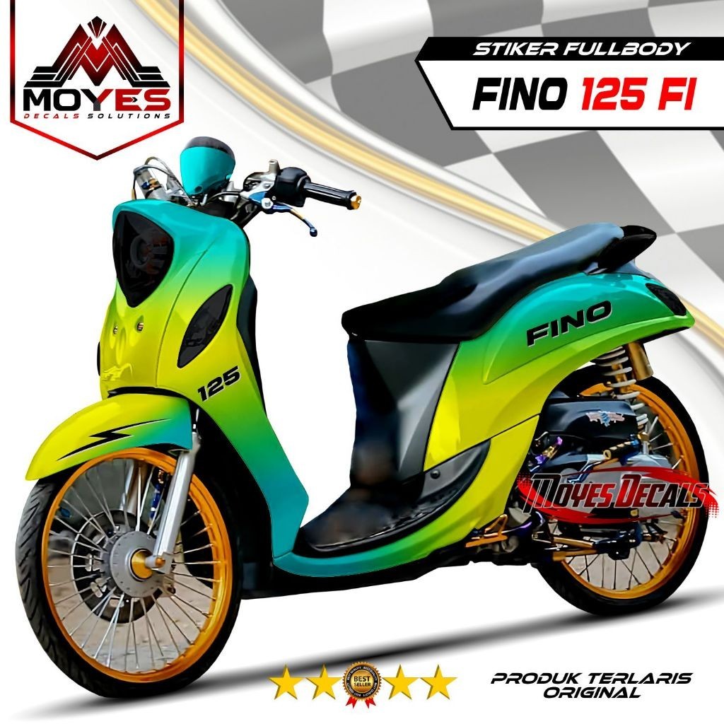 Decal Fino 125 FI Decal Motor Fino 125 FI Decal Yamaha Fino 125 FI Grande Premium Fullbody