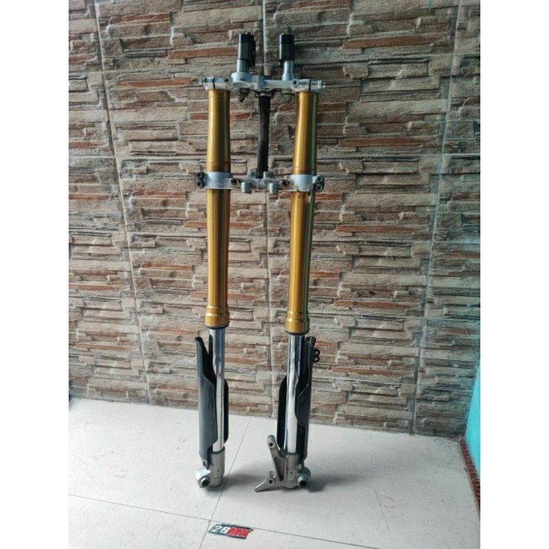 SOK SHOCK USD HONDA CRF 150 L CRF150L ASLI ORIGINAL COPOTAN CABUTAN MOTOR KONDISI NORMAL AS AMAN TID