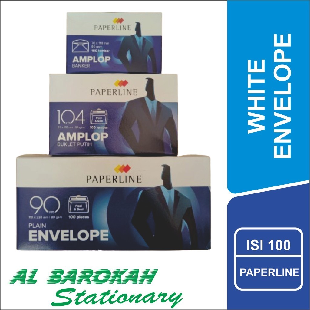 

Amplop Putih Paperline Amplop 90 104 Mini Banker