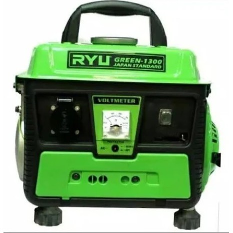 RYU Mesin Genset Green RS 1300 (1000W) / Gasoline Generator Set RS1300