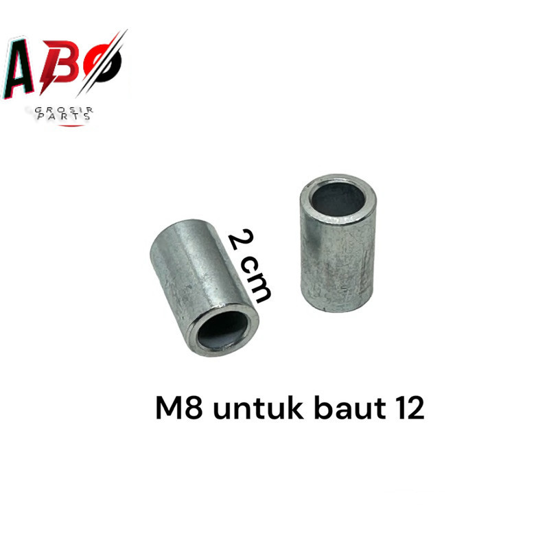 BOSH BUSING M8 BAUT 12 PANJANG 2cm