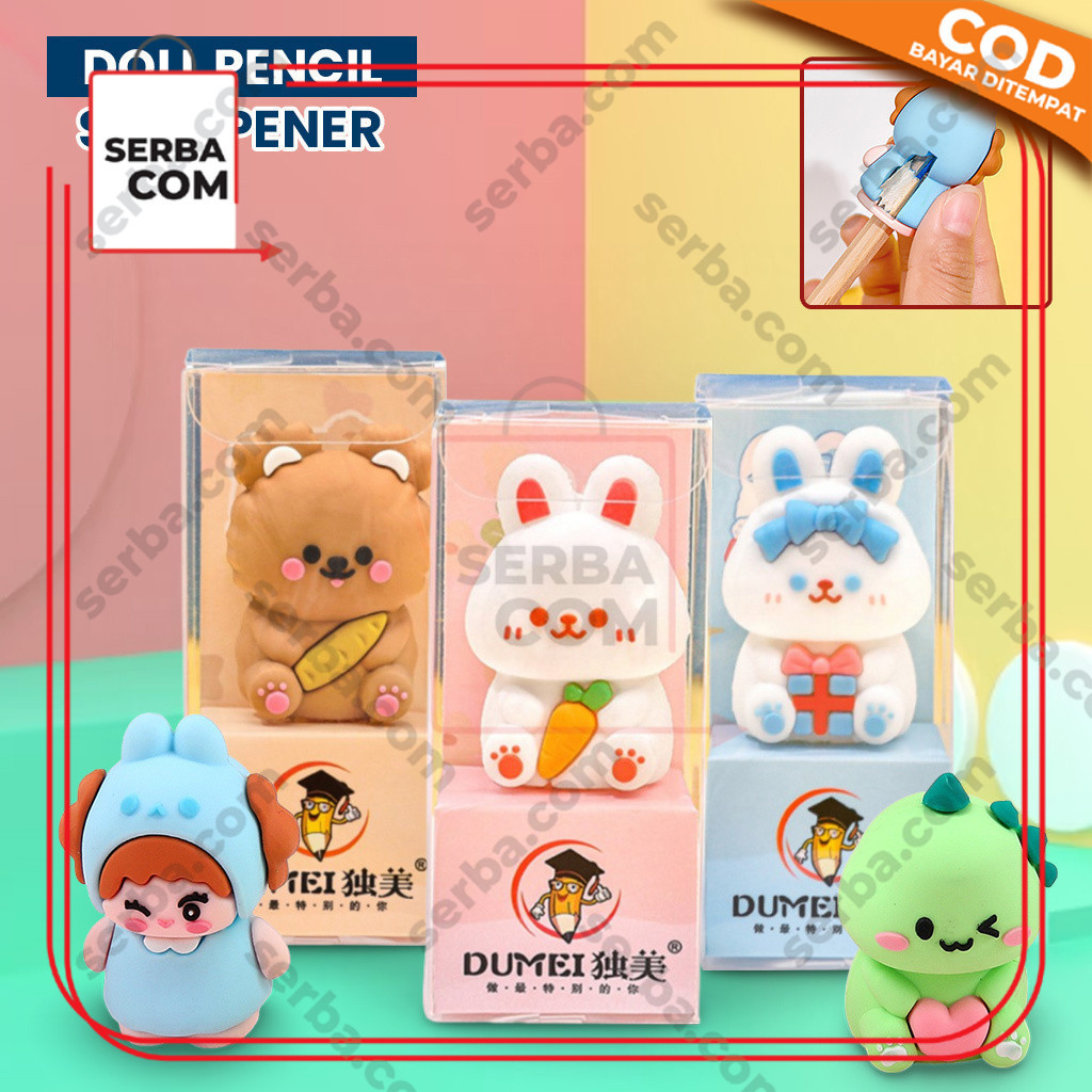 

Serba.Com Rautan Pensil Boneka Karakter 3D Alat Tulis Sekolah / Serutan Pensil / Rautan Karakter / Peruncing Pensil Boneka / Atk Doll Pencil Sharpener Import A81