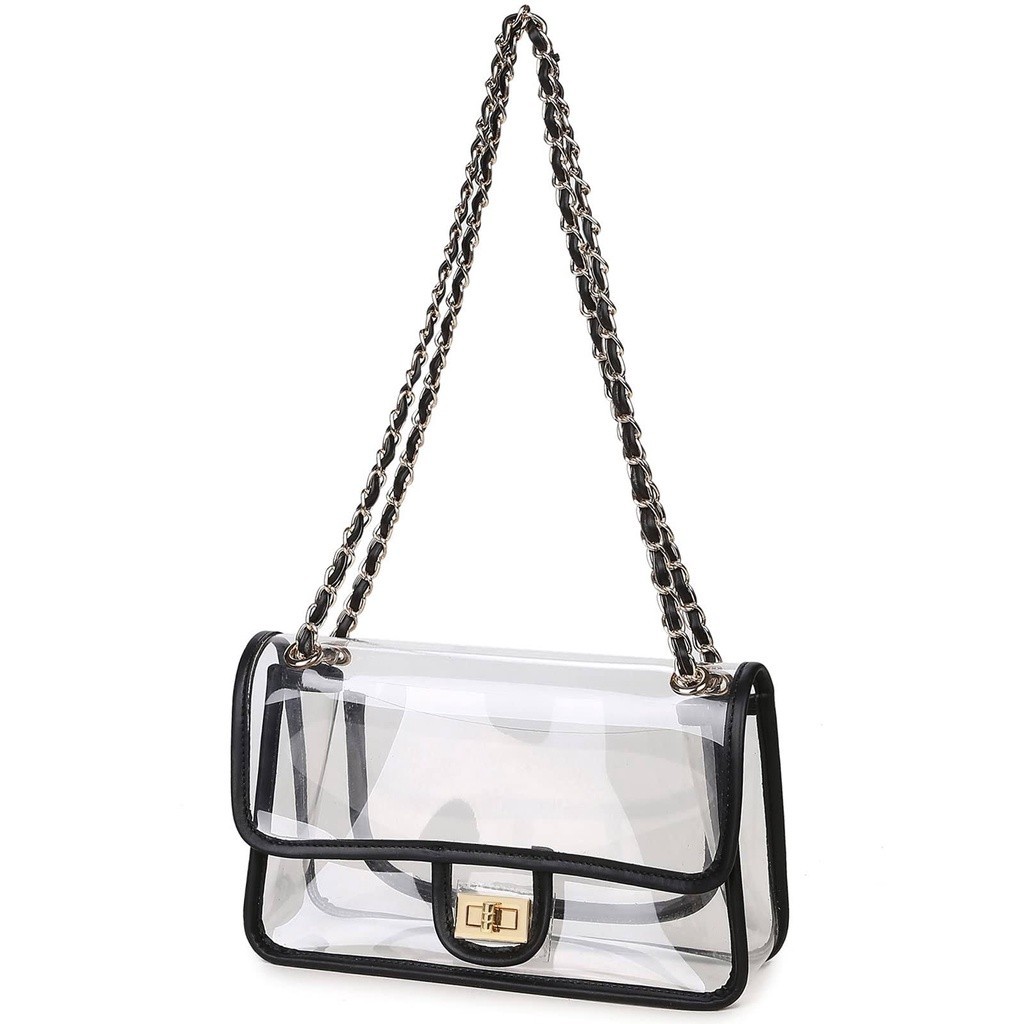 ❣️Promo❣️ TAS SELEMPANG TRANSPARAN MIKA PLASTIK - BEAUTY CUTE TRAVEL COSMETICS PVC WATERPROOF